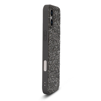 Apple iPhone 16 Plus Hülle - Silber - Diamant-Glitzer-Backcover