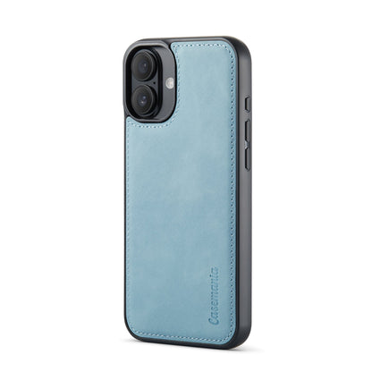 Apple iPhone 16 Plus Hoesje - Aqua Blue - 2 in 1 Bookcase