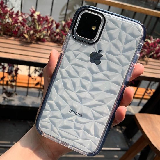 Apple iPhone 11 Pro Max Case - Black - Diamond Glitter Back Cover