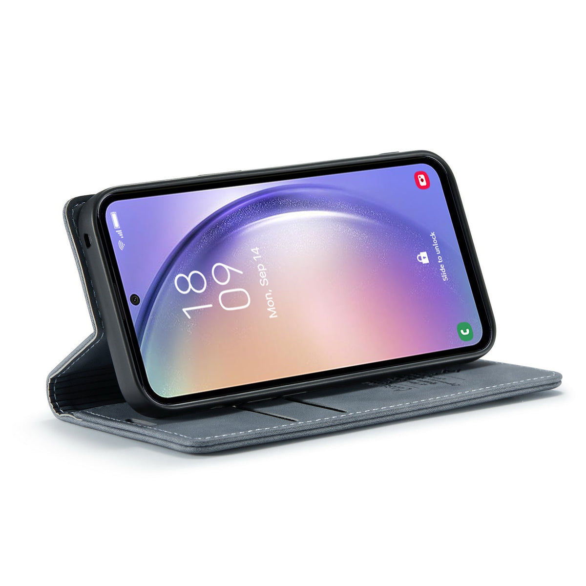 Samsung Galaxy A54 5G Hoesje - Shadow Gray - Dunne Bookcase