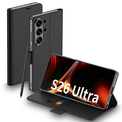Coque Samsung Galaxy S26 Ultra - Noir - Nouveau design, étui arrière fin