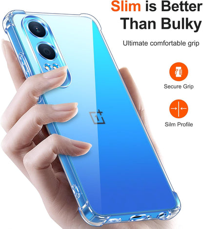 OnePlus Nord CE 4 Lite Case - Clear - Shockproof Back Cover