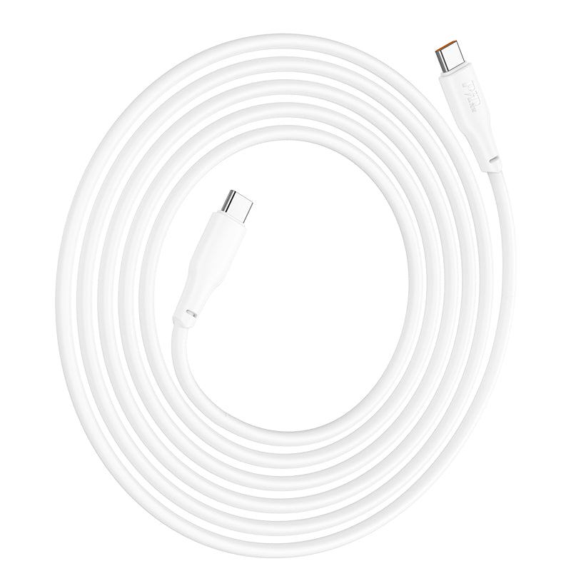 Hoco X93 Oplaad & Data Type C naar Type C Kabel - Geschikt voor USB-C Smartphones, Tablets, PC & Laptop