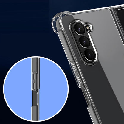 Samsung Galaxy Z Fold6 Hoesje - Transparant - Anti-Shock Back Cover