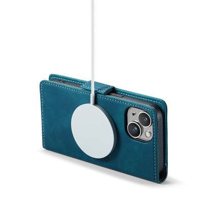 Apple iPhone 15 Hülle - Emerald Green - Portemonnaie-MagSafe-Klapphülle mit Kartenfach