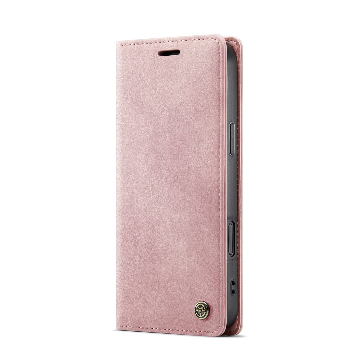 Apple iPhone 18 Pro Max Hülle - Altrosa - Luxuriöses dünnes Bookcase