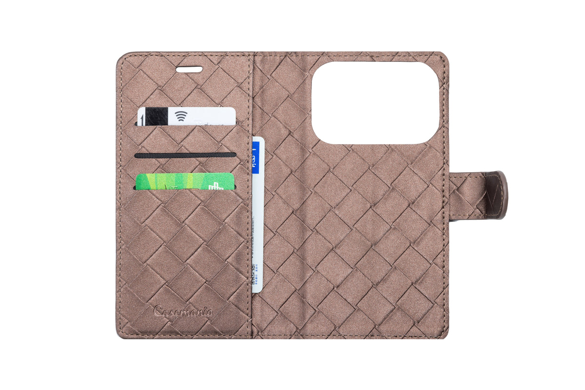Apple iPhone 18 Pro Hoesje - Mocha Brown - 2 in 1 MagSafe Bookcase