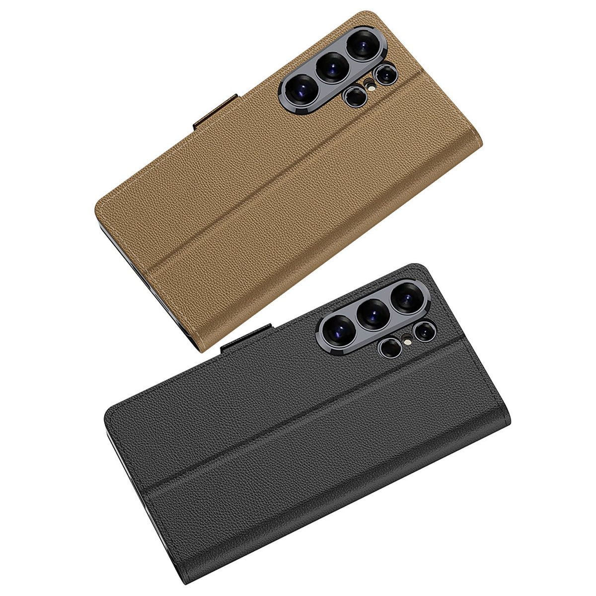 Étui Samsung Galaxy S26 Ultra - Orange - Étui portefeuille fin avec porte-cartes