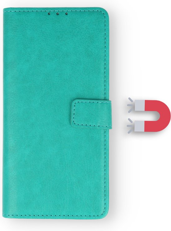 Samsung Galaxy S22 Ultra Hoesje - Turquoise - Bookcase