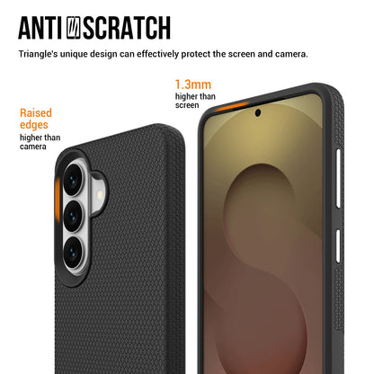 Samsung Galaxy A37 Hoesje - Zwart - Anti-Slip Back Cover