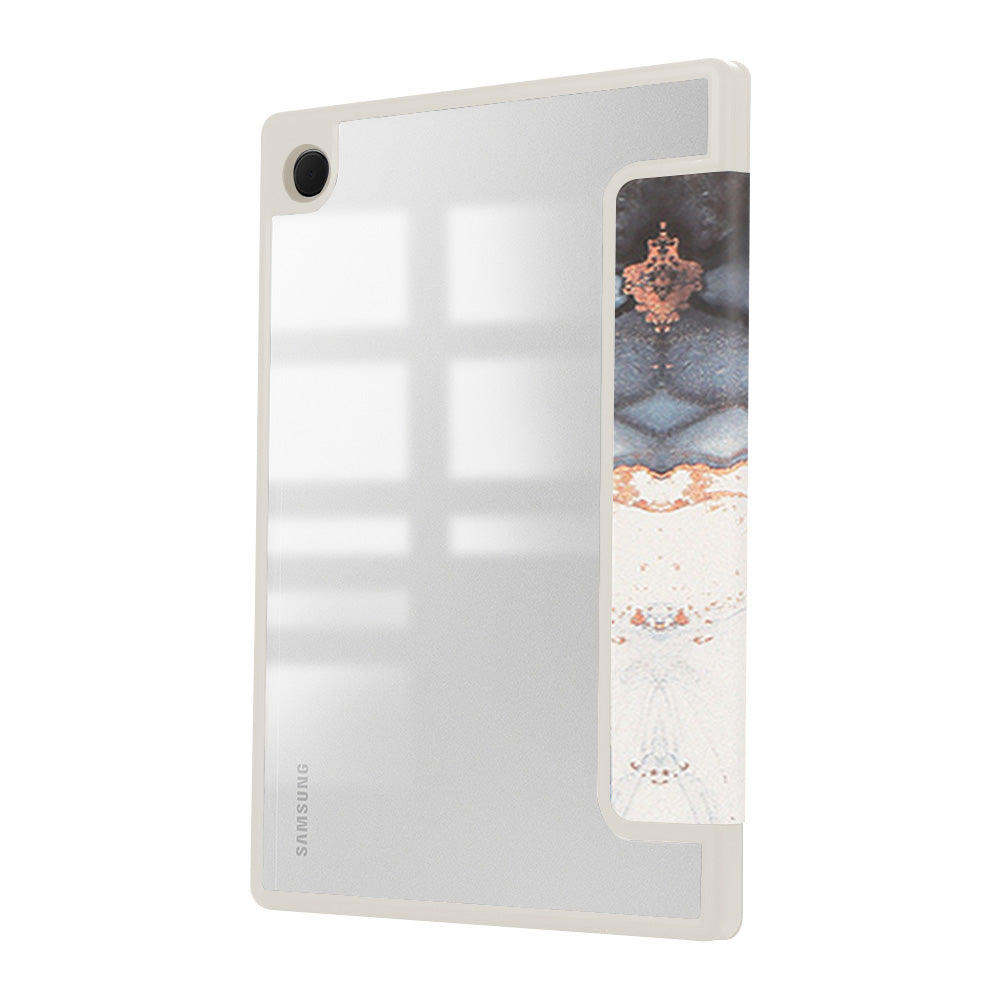Samsung Galaxy Tab A8 2021 Tablet-Hülle Smart Cover - , Marmor Grün