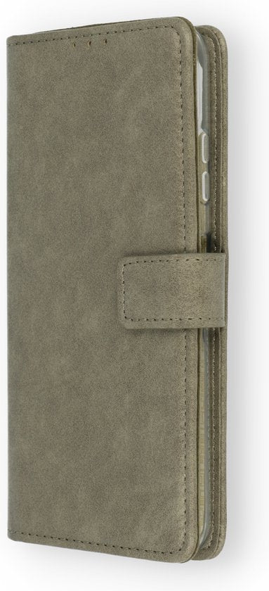 Samsung Galaxy S22 Plus Hoesje - Grijs - Bookcase