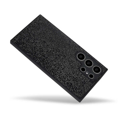 Samsung Galaxy S22 Ultra Hoesje - Zwart - Diamant Glitter Back Cover