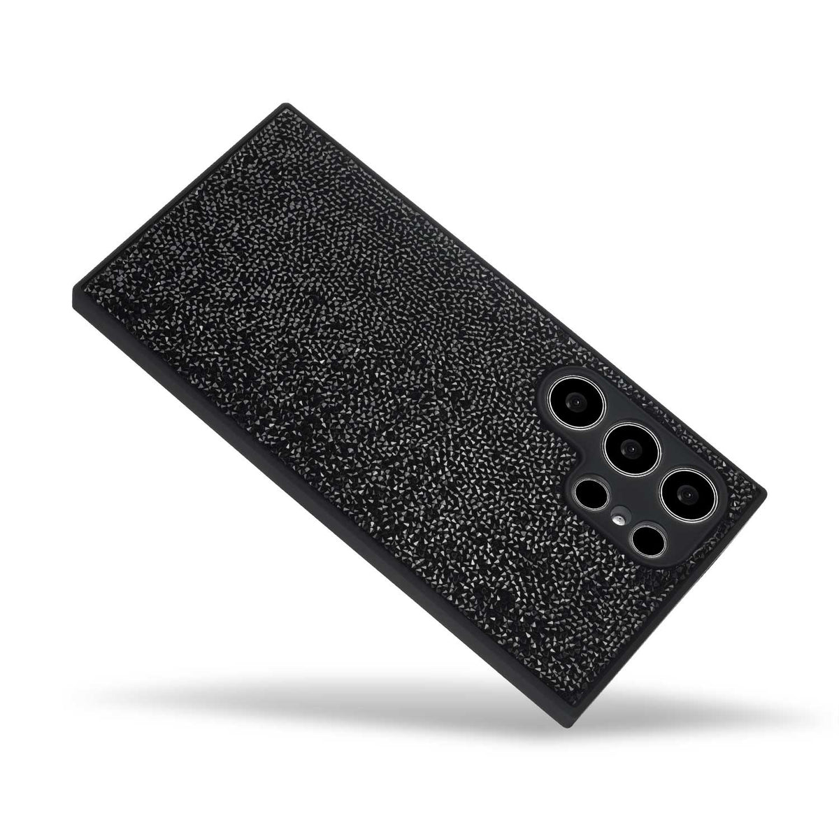 Samsung Galaxy S23 Ultra Case - Black - Diamond Glitter Back Cover
