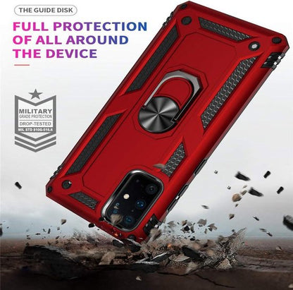 Samsung Galaxy S20 Plus Case - Red - Armor Kickstand Back Cover