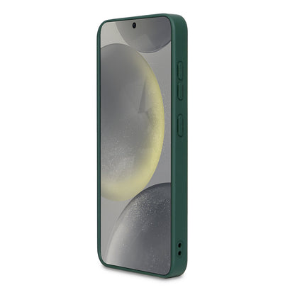 Coque Samsung Galaxy S24 Plus - Verte - Étui arrière Carbon MagSafe