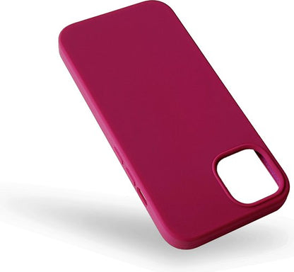 iPhone 13 Pro Hoesje - Burgundy - Liquid Siliconen Back Cover