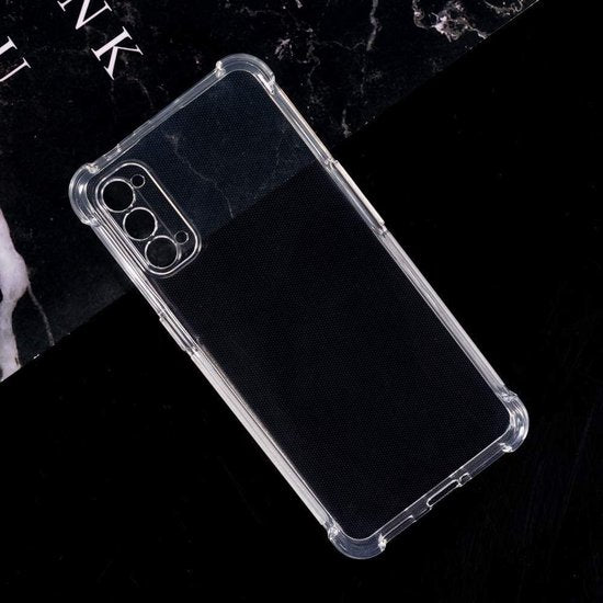 Oppo Reno 4 5G Hoesje - Transparant - Anti-Shock Back Cover