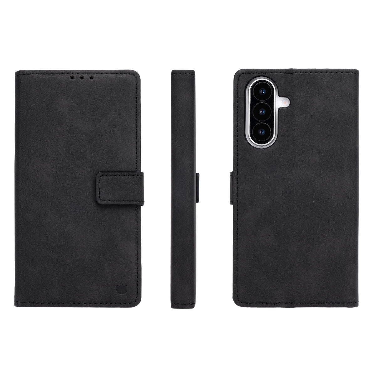 Samsung Galaxy A27 Hoesje - Charcoal Gray - Portemonnee Bookcase