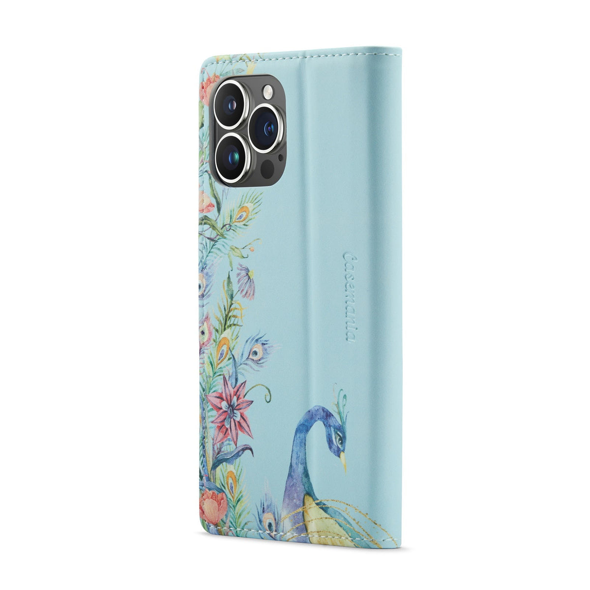 iPhone 14 Pro Hoesje - Pauw Print - Bookcase met Print
