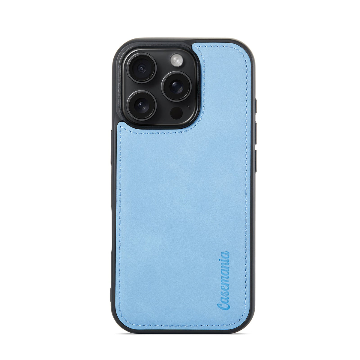 Apple iPhone 16 Pro Hoesje - Sky Blue - 2 in 1 Bookcase