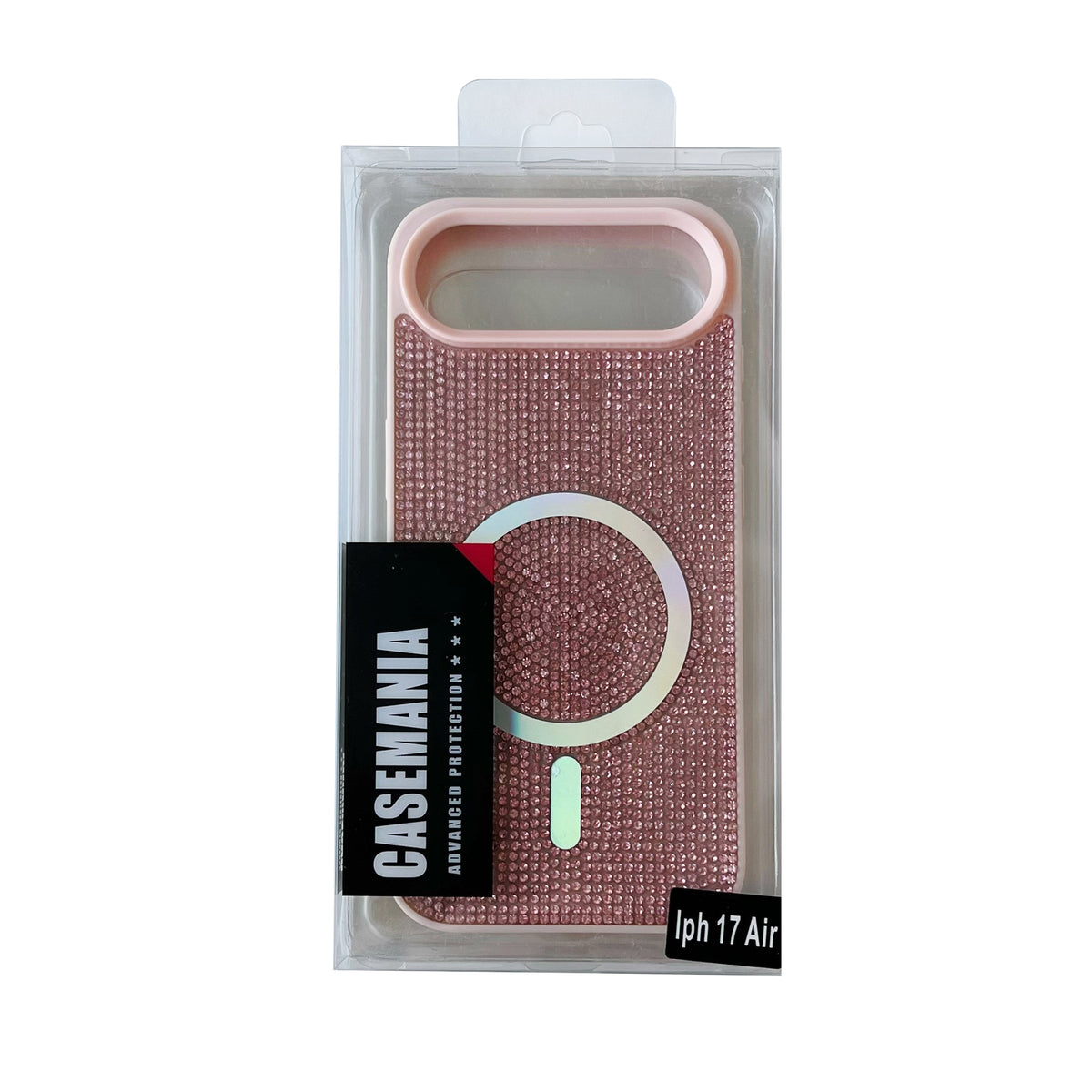 Apple iPhone Air Case - Pink - Diamond Glitter MagSafe Back Cover