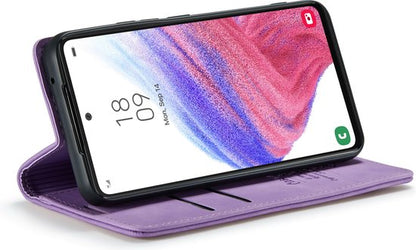 Samsung Galaxy A53 5G Hoesje - Bright Lila - Dunne Bookcase