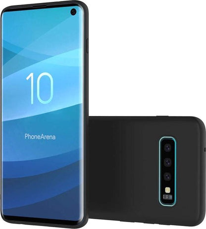 Samsung Galaxy S10 Case - Black - Silicone Back Cover