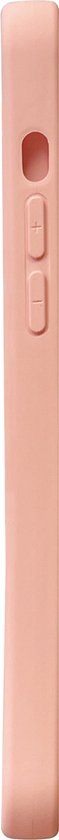 Apple iPhone 13 Pro Max Hoesje - Roze - Siliconen Back Cover