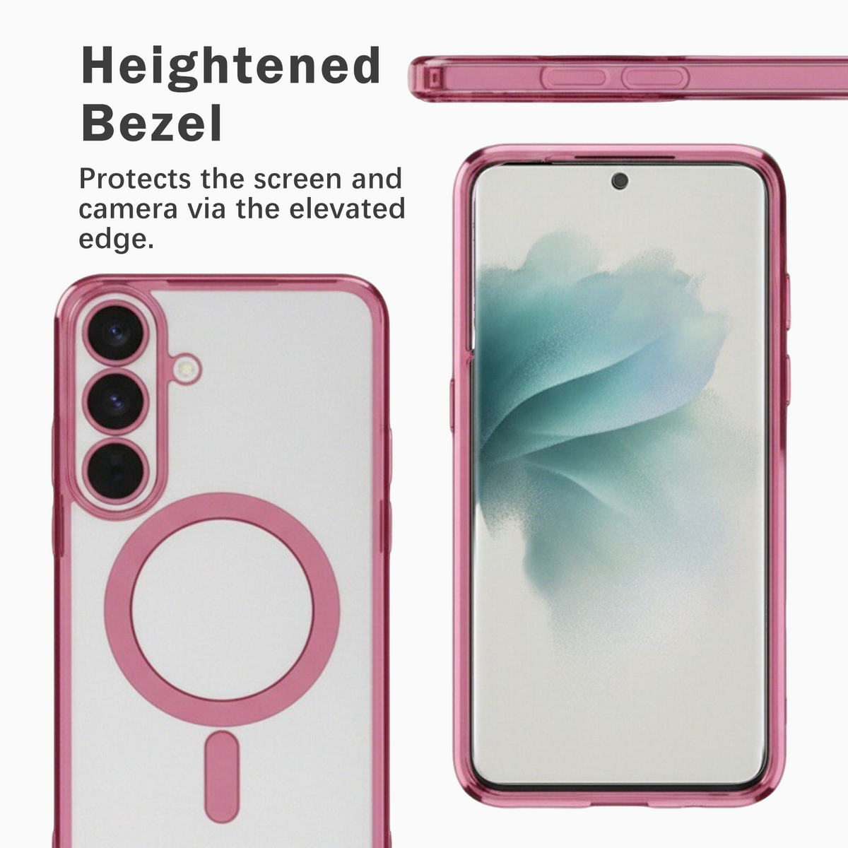 Samsung Galaxy S26 Ultra Hoesje - Rosegoud - Siliconen MagSafe Back Cover