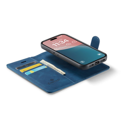 Apple iPhone 16 Case - Navy Blue - 2-in-1 Wallet Case