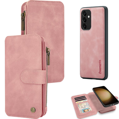Samsung Galaxy A15 5G Hoesje - Pale Pink - Luxe Bookcase met Rits