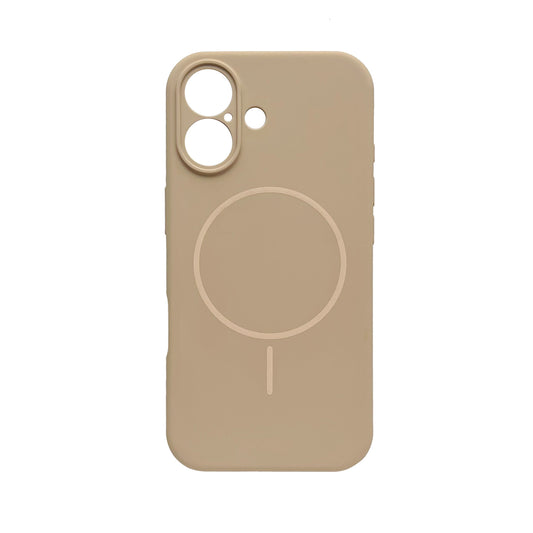 Apple iPhone 17 Case - Sand Beige - Liquid Silicone MagSafe Back Cover