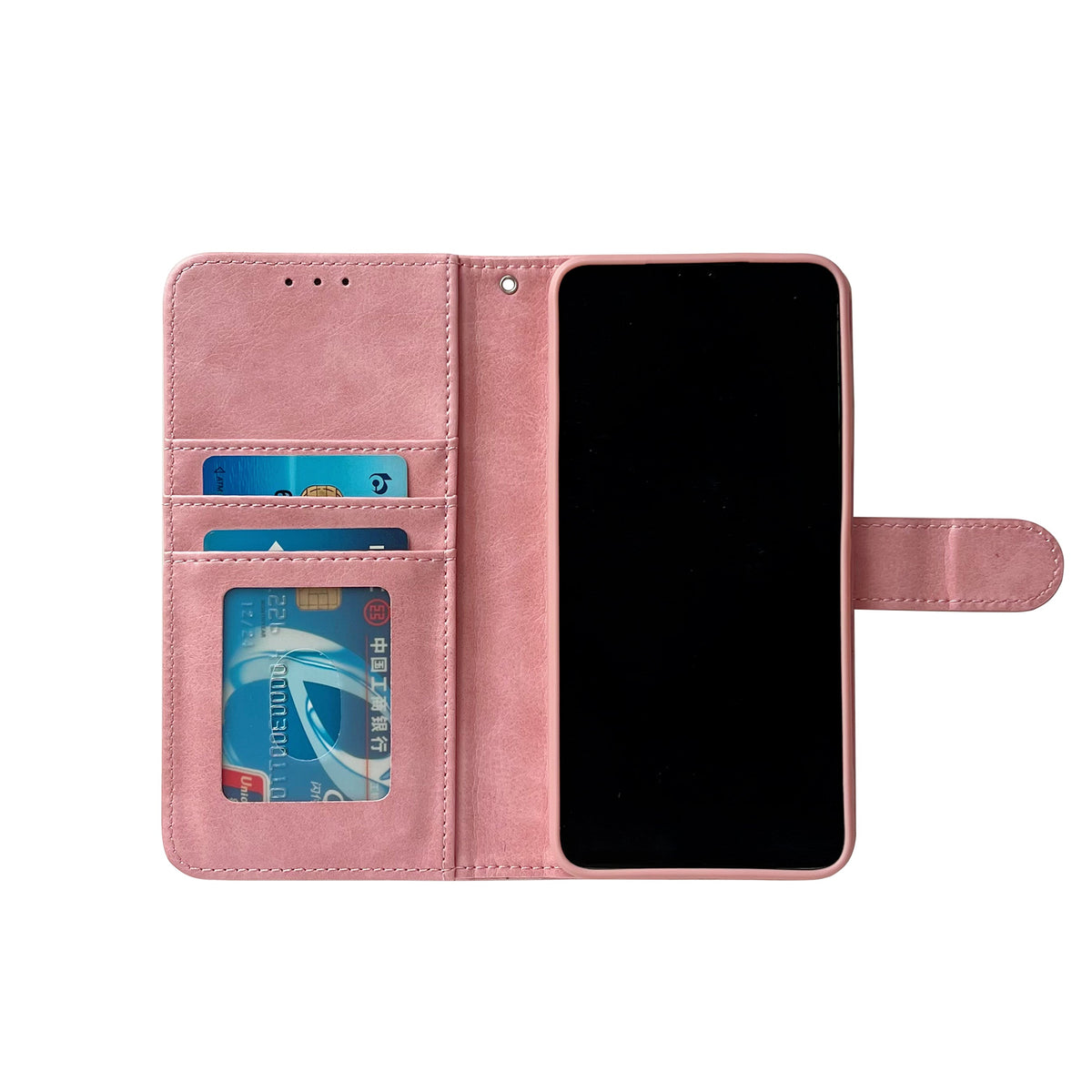 iPhone 17e Case - Pink - Luxury Wallet Case