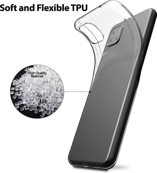 Samsung Galaxy A22 5G Hoesje - Transparant - Siliconen Back Cover