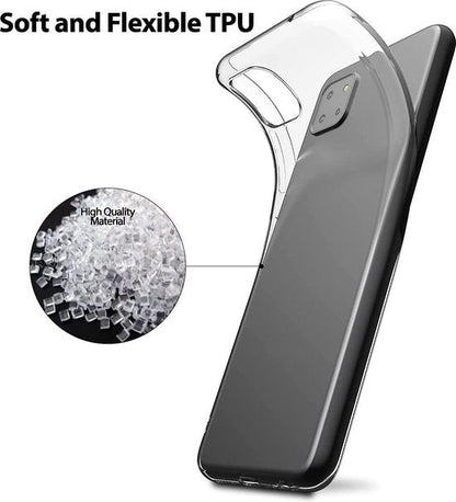 Samsung Galaxy A22 5G Hoesje - Transparant - Siliconen Back Cover