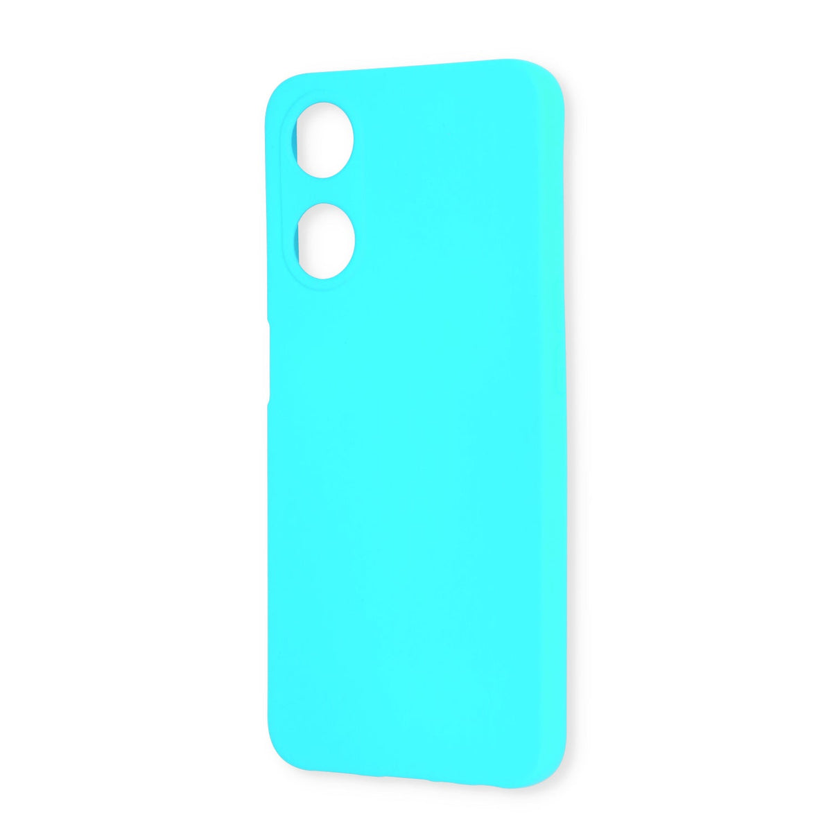 Oppo A58 Case - Turquoise - Silicone Back Cover with Strap