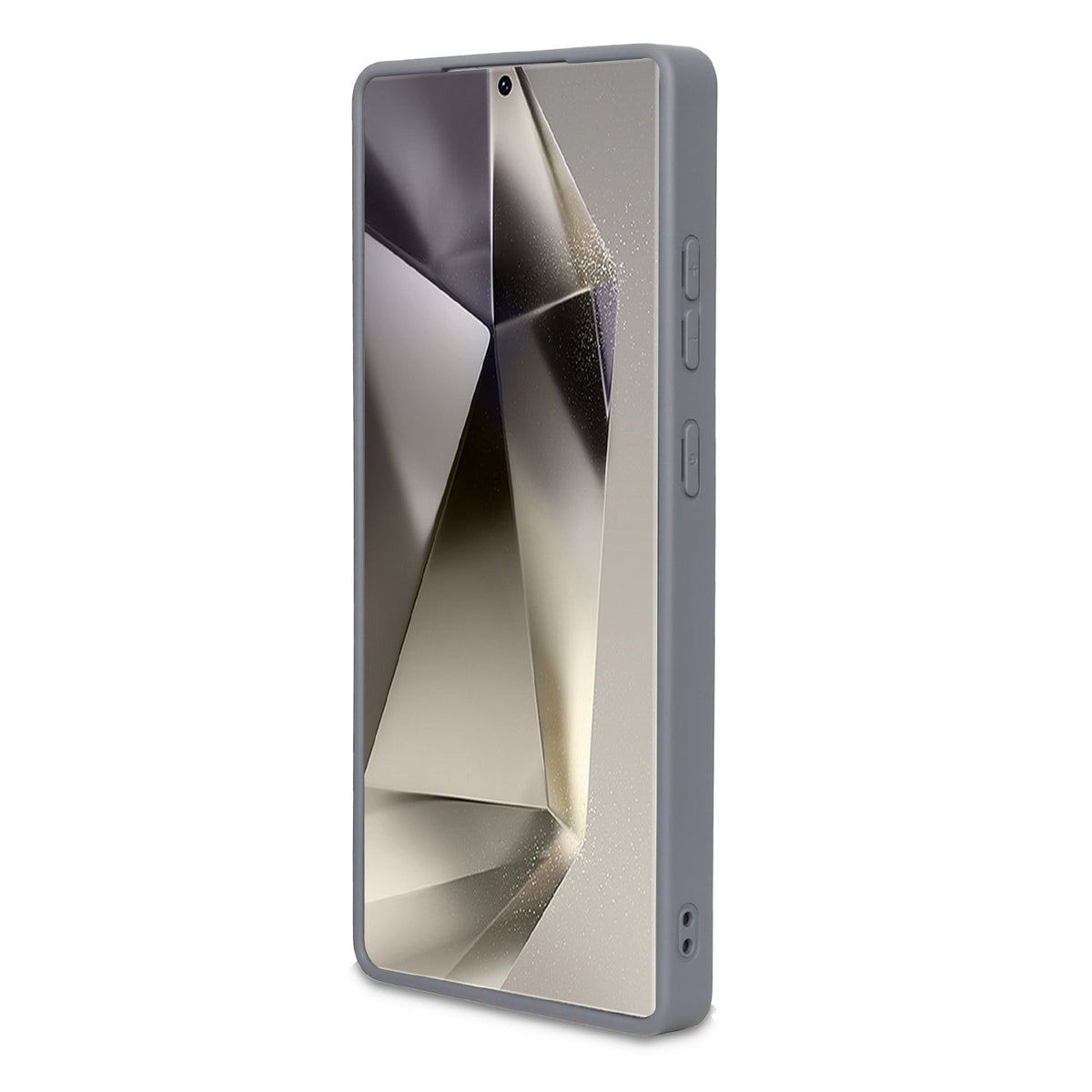 Samsung Galaxy S24 Ultra Hoesje - Grijs - Carbon MagSafe Back Cover