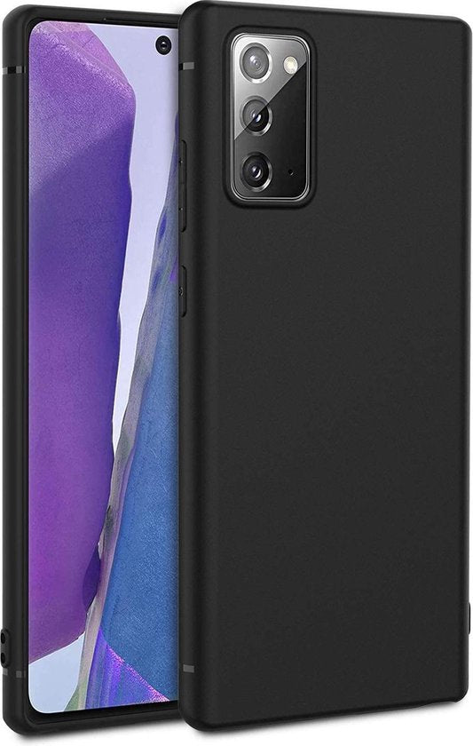 Samsung Galaxy Note20 Hülle - Schwarz - Silikon-Backcover