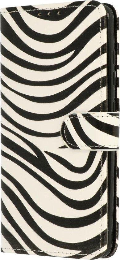 Samsung Galaxy S21 Plus Hoesje - Zebra - Print Bookcase