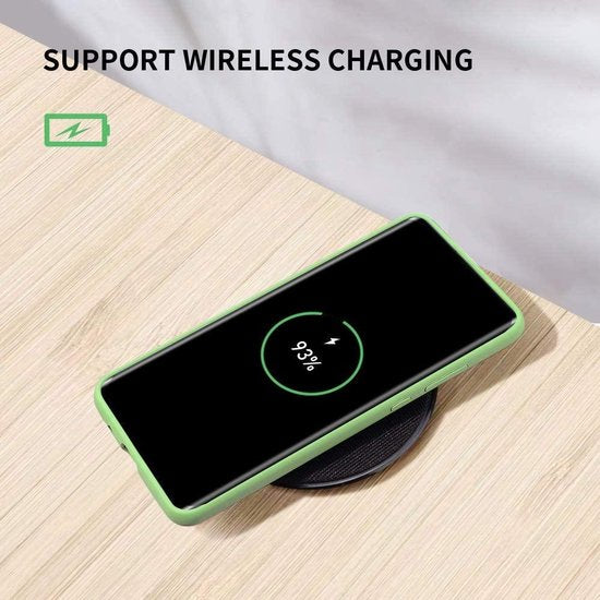 Samsung Galaxy S20 Ultra Hoesje - Licht Groen - Siliconen Back Cover