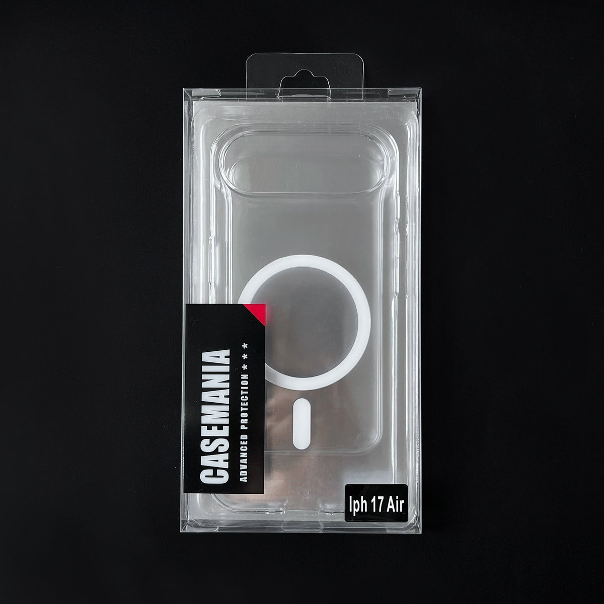 Apple iPhone Air Hoesje - Transparant - Minimalistic MagSafe Back Cover
