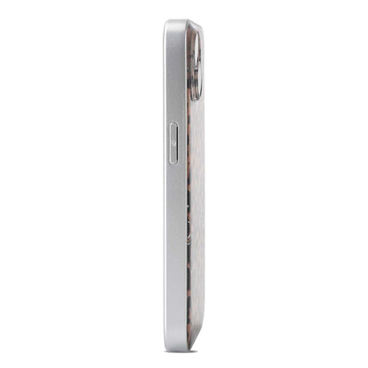 Apple iPhone 13 Hoesje - Orange - Glitter MagSafe Back Cover