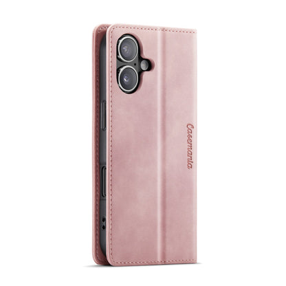Apple iPhone 17 Hoesje - Pale Pink - Luxe Dunne Bookcase