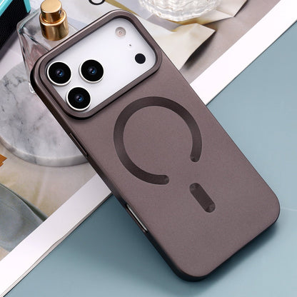 Apple iPhone 17 Pro Case - Mauve - Matte Silicone MagSafe Back Cover