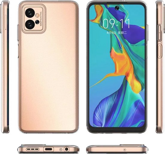Motorola Moto G32 Hoesje - Transparant - Siliconen Back Cover