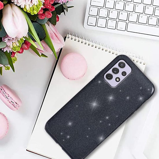 Samsung Galaxy A53 5G Case - Black - Glitter Back Cover