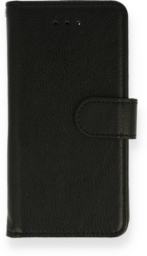 Apple iPhone SE (2020) Hoesje - Zwart - Luxe Bookcase