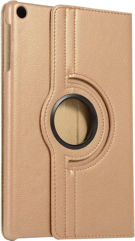 Samsung Galaxy Tab A 10.1 (2019) Tablethoes - Goud - Draaibare Bookcase