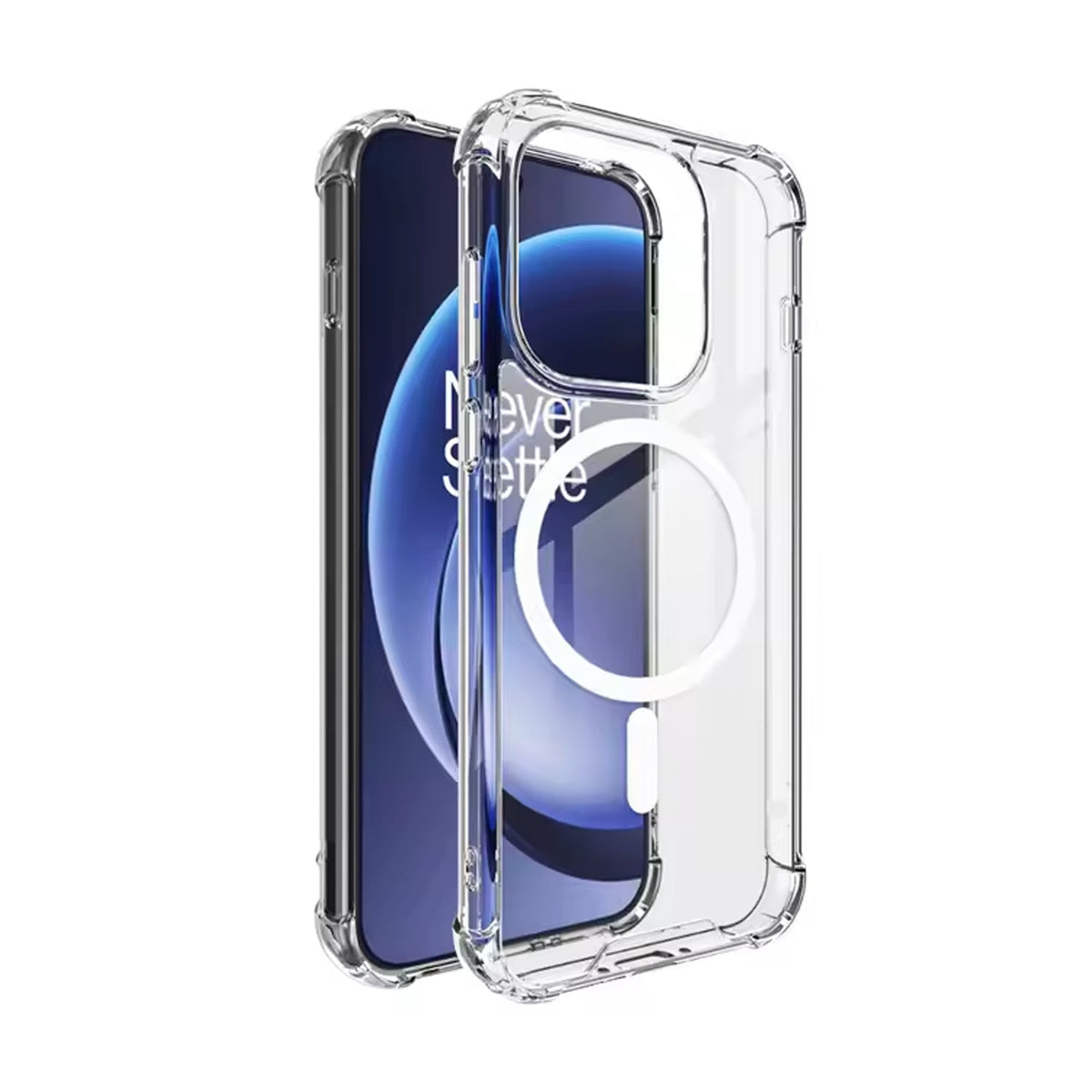 OnePlus 15 Hülle - Transparent - Stoßfestes MagSafe-Backcover
